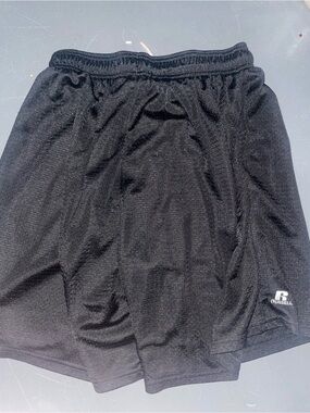 Russell Athletic Men's Black Performance Mesh Shorts Size large